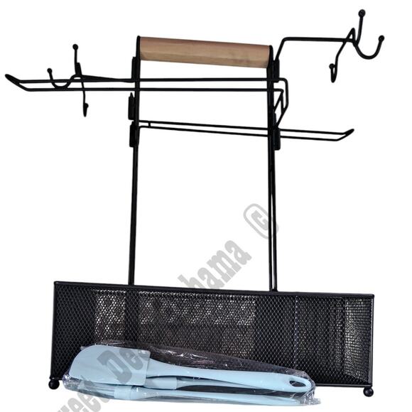 Grill Caddy -Camping Accessories, Condiment Caddy, BBQ Accessories Mesh Basket - Picture 5 of 9